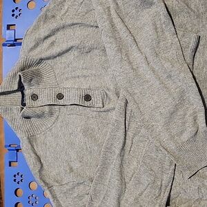 Croft & Barrow Gray Pullover Sweater